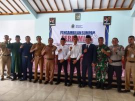PANEWU GEDANGSARI LANTIK 2 PAW BAMUSKAL, DPMKP2KB APRESIASI SINERGITAS PEMKAL HARGOMULYO