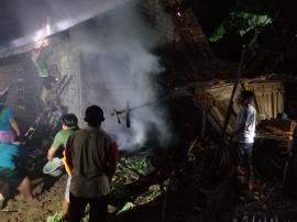 KEBAKARAN RUMAH WARGA PADUKUHAN BALONG, TIDAK ADA KORBAN JIWA