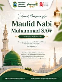 SELAMAT MEMPERINGATI MAULID NABI MUHAMMAD SAW 1448 H